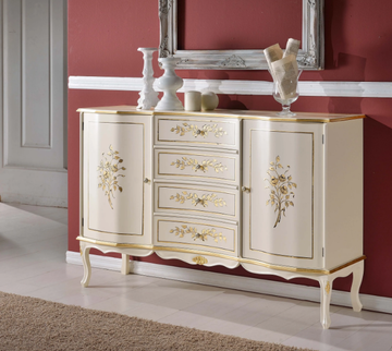 584 - Wooden sideboard with doors and drawers by Tarocco Vaccari Group - view 3